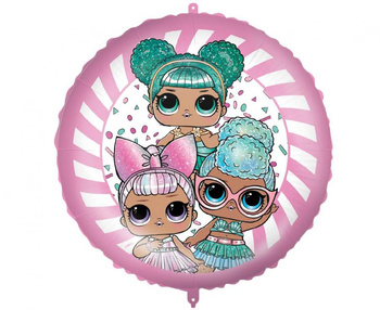 Balon foliowy 18 LOL Glitterati
